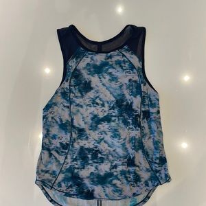 Lululemon Multi Pigment Cutout Sculpt Tank